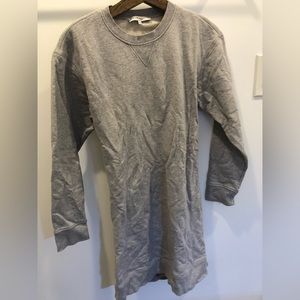 Open back sweater dress